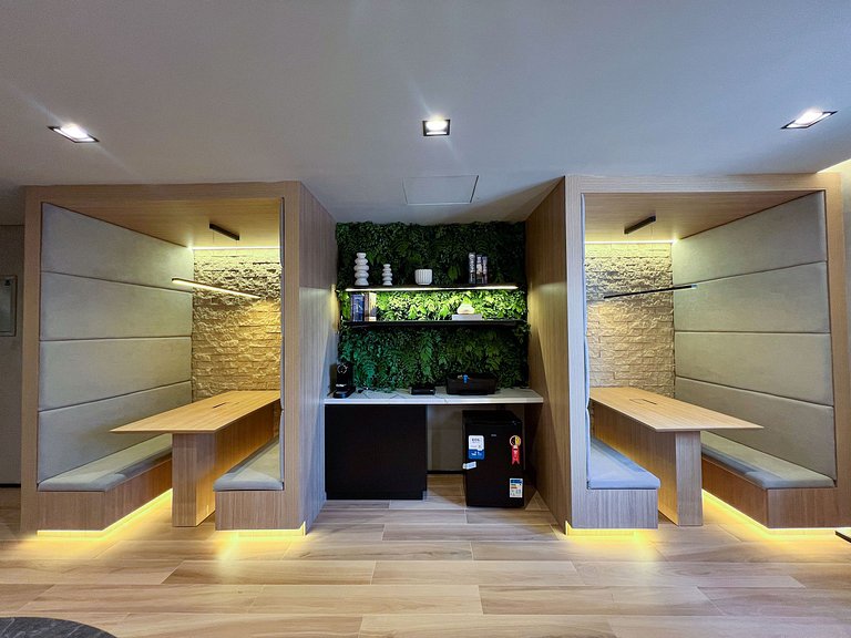 Diamond Apto Novo C/Wifi, A/C Pisicina e Coworking