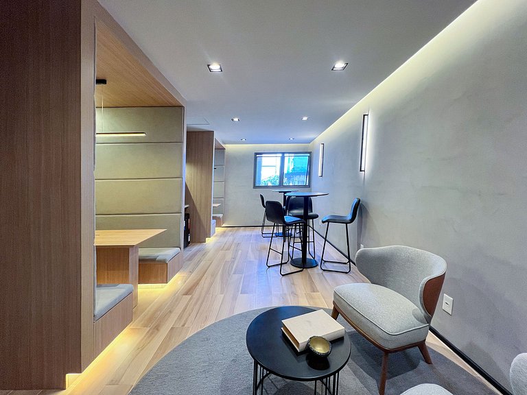 Diamond Apto Novo C/Wifi, A/C Pisicina e Coworking