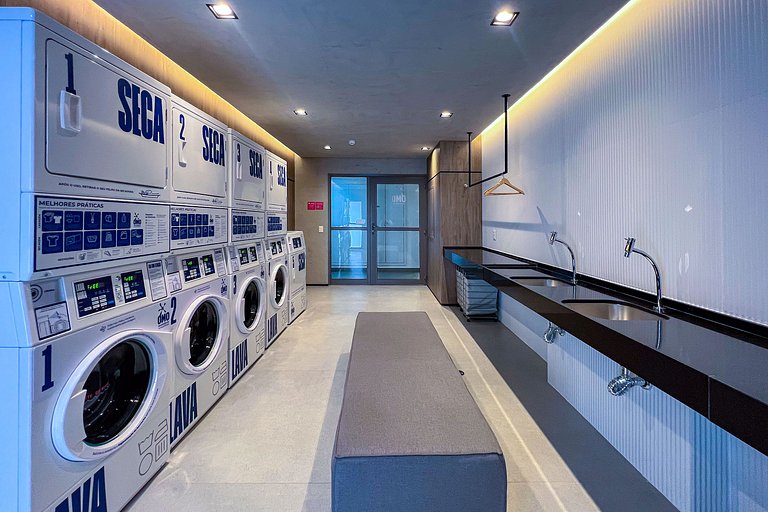 Diamond Apto Novo C/Wifi, A/C Pisicina e Coworking