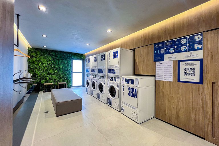 Diamond Apto Novo C/Wifi, A/C Pisicina e Coworking