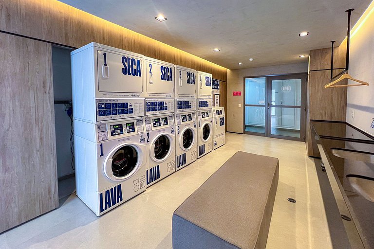 Diamond Apto Novo C/Wifi, A/C Pisicina e Coworking