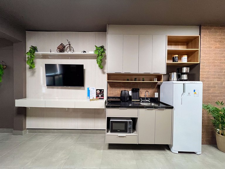 Diamond Apto Novo C/Wifi, A/C Pisicina e Coworking