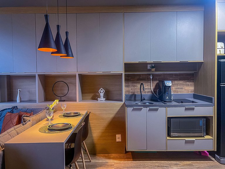 Single Pinheiros · Studio C/ Vaga | Piscina| Wi-Fi