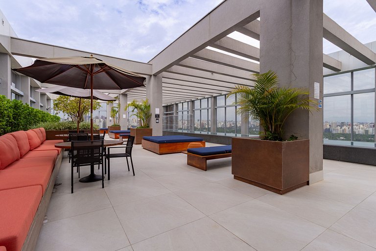 Single Pinheiros · Studio C/ Vaga | Piscina| Wi-Fi