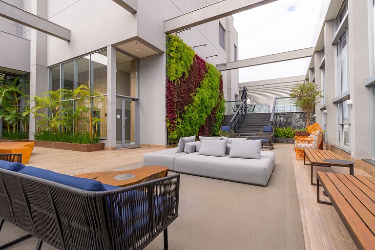 Single Pinheiros · Studio C/ Vaga | Piscina| Wi-Fi