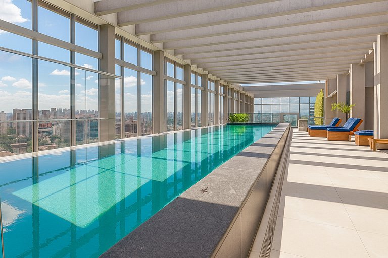 Single Pinheiros · Studio C/ Vaga | Piscina| Wi-Fi