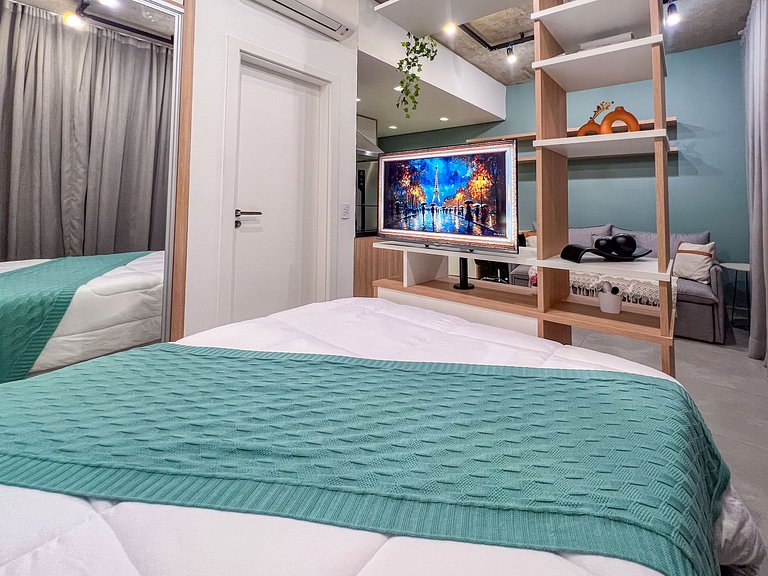 Moema Charm - | Vaga e Lazer | 450m Metrô Wifi