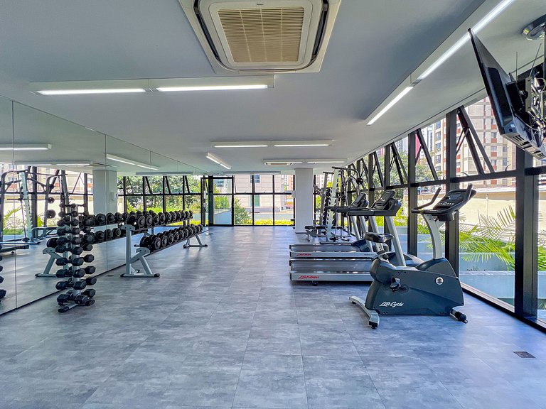 Moema Charm - | Vaga e Lazer | 450m Metrô Wifi