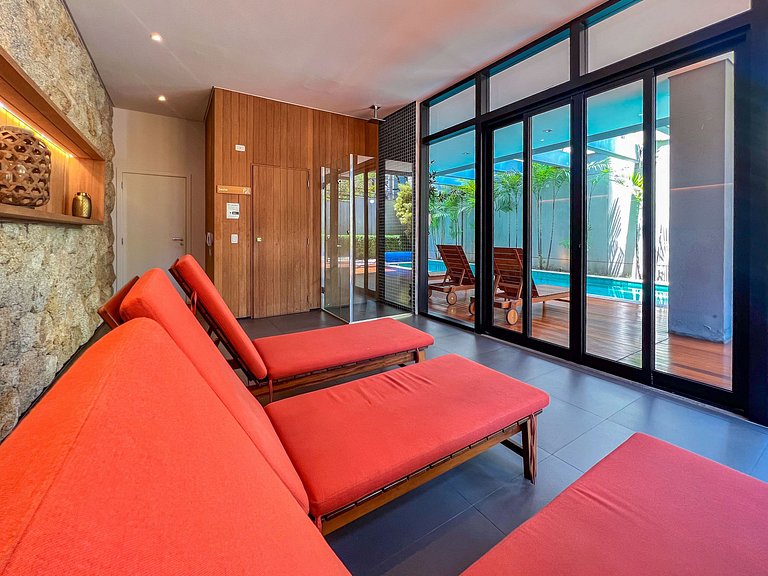 Moema Charm - | Vaga e Lazer | 450m Metrô Wifi