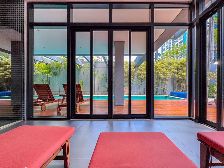 Moema Charm | Vaga Grátis | Piscina | 450m Metrô