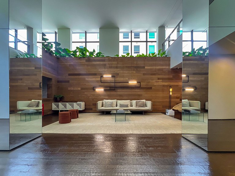 Moema Charm - | Vaga e Lazer | 450m Metrô Wifi