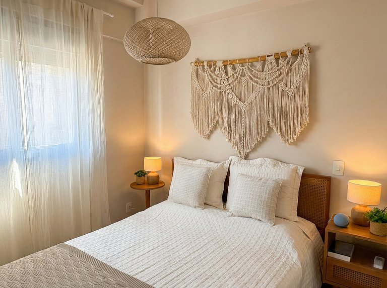 Sun & Sea - Quadra Mar C/ Vaga | Piscina e Wifi