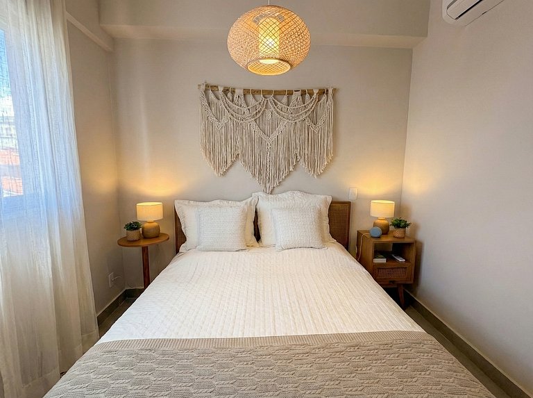 Sun & Sea - Quadra Mar C/ Vaga | Piscina e Wifi