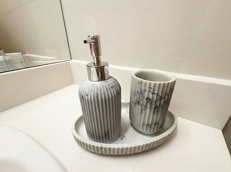 Sun & Sea - Quadra Mar C/ Vaga | Piscina e Wifi