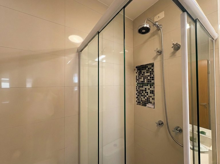 Sun & Sea - Quadra Mar C/ Vaga | Piscina e Wifi