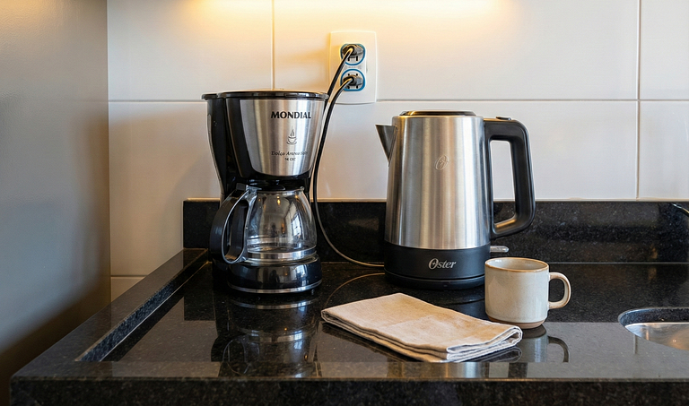 Sun & Sea - Quadra Mar C/ Vaga | Piscina e Wifi