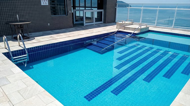 Sun & Sea - Quadra Mar C/ Vaga | Piscina e Wifi
