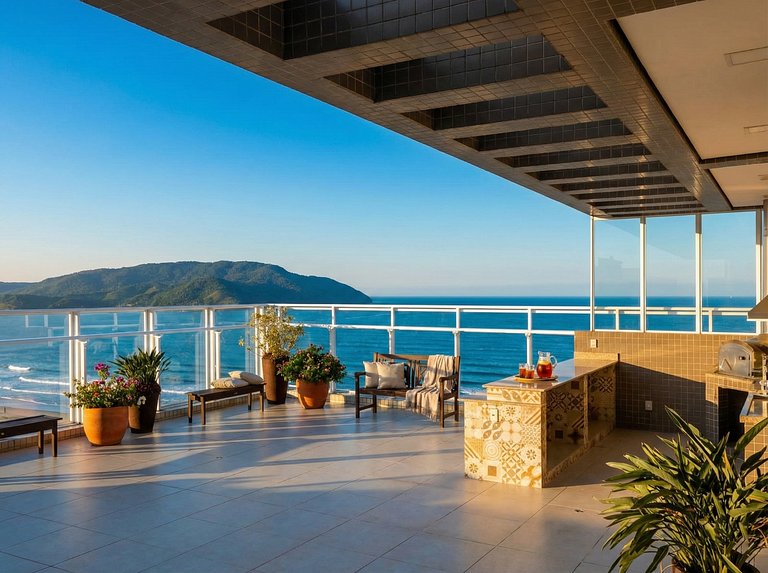 Sun & Sea - Quadra Mar C/ Vaga | Piscina e Wifi