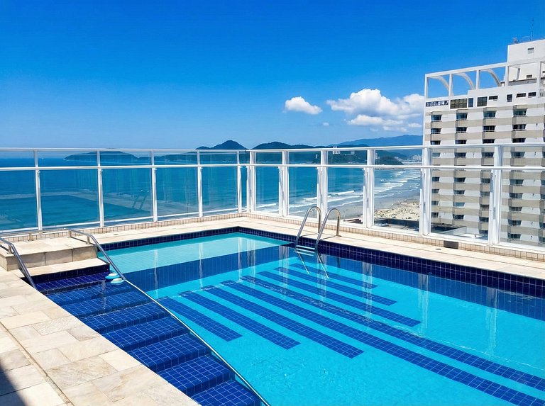 Sun & Sea - Quadra Mar C/ Vaga | Piscina e Wifi