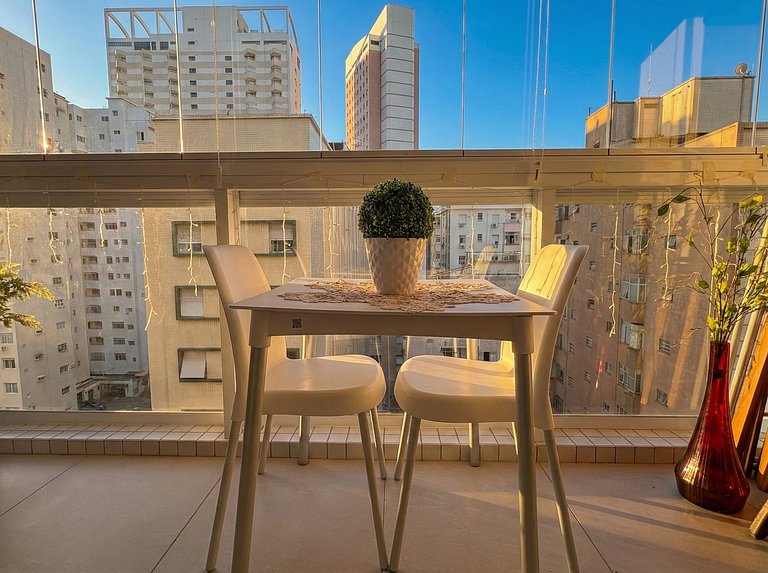 Sun & Sea - Quadra Mar C/ Vaga | Piscina e Wifi