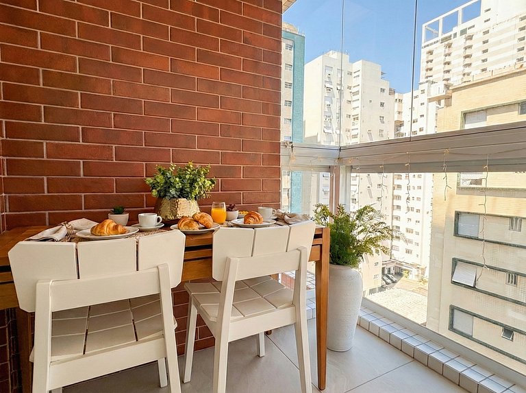 Sun & Sea - Quadra Mar C/ Vaga | Piscina e Wifi