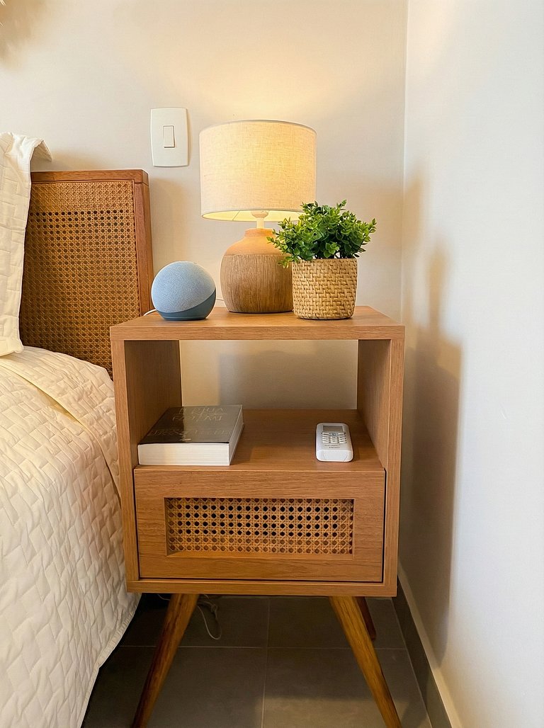 Sun & Sea - Quadra Mar C/ Vaga | Piscina e Wifi