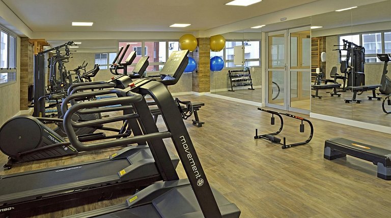 Sun & Sea - Quadra Mar C/ Vaga | Piscina e Wifi