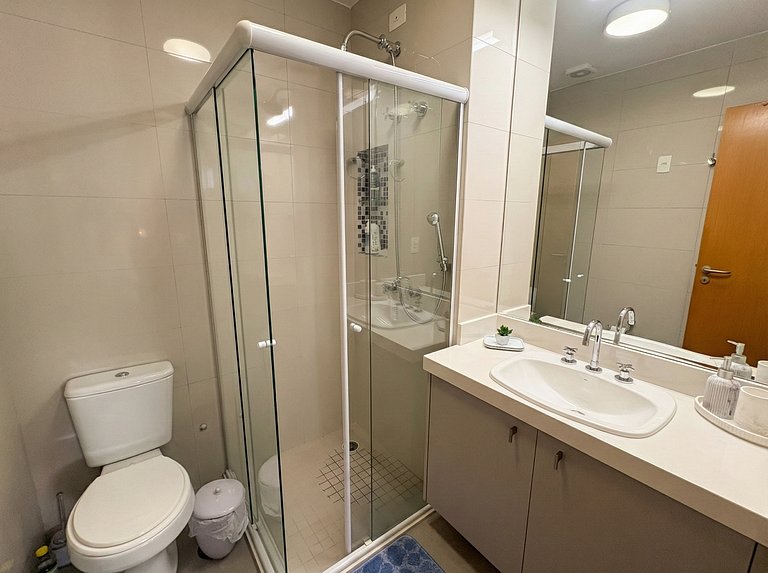 Sun & Sea - Quadra Mar C/ Vaga | Piscina e Wifi