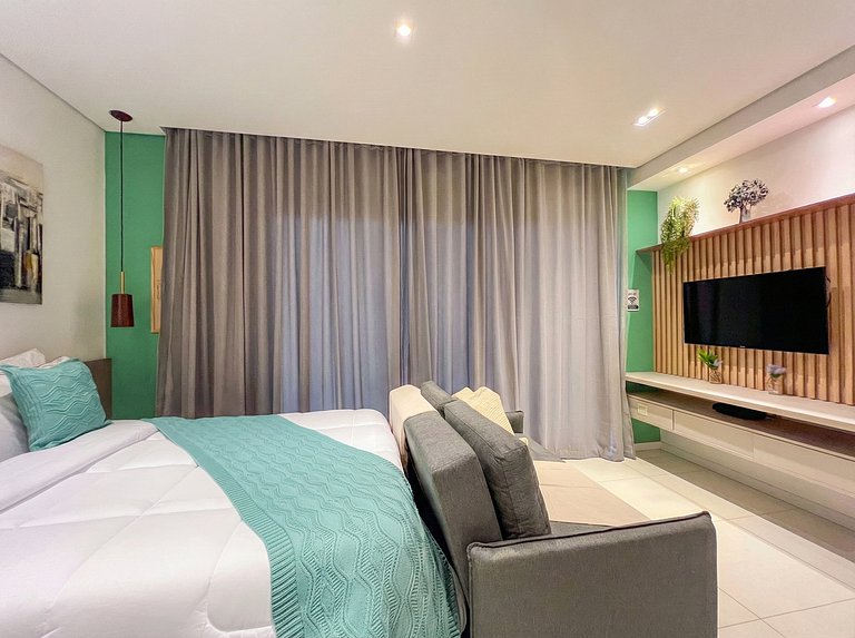 Unique 22º Estúdio c/ Vista + Vaga Wifi R. Augusta