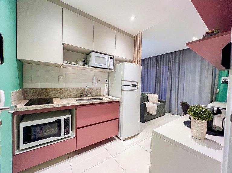 Unique 22º Estúdio c/ Vista + Vaga Wifi R. Augusta