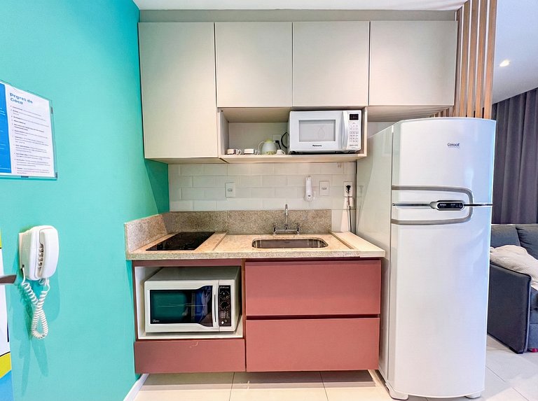 Unique 22º Estúdio c/ Vista + Vaga Wifi R. Augusta