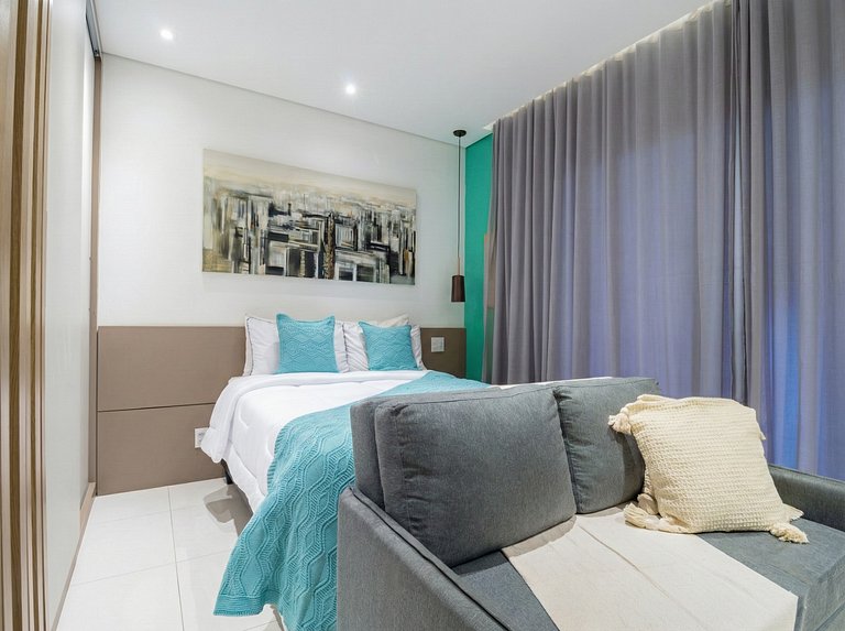 Unique 22º Estúdio c/ Vista + Vaga Wifi R. Augusta