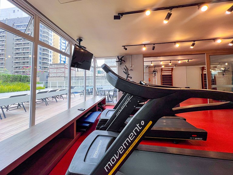 Unique 22º Estúdio c/ Vista + Vaga Wifi R. Augusta