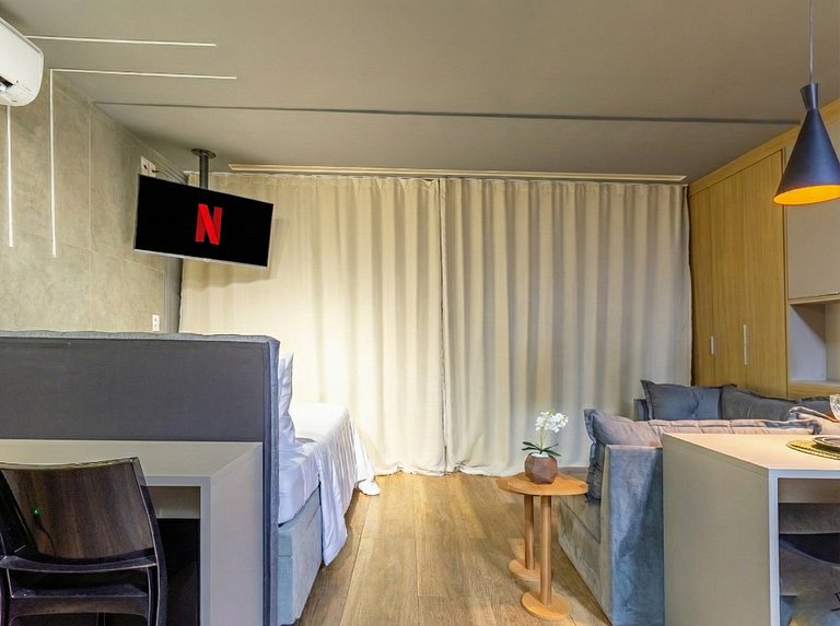 Single Pinheiros · Studio C/ Vaga | Piscina| Wi-Fi