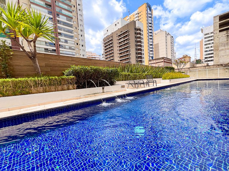 SkyLoft-Estúdio Novo C/ Vaga| Wifi | Prox Paulista