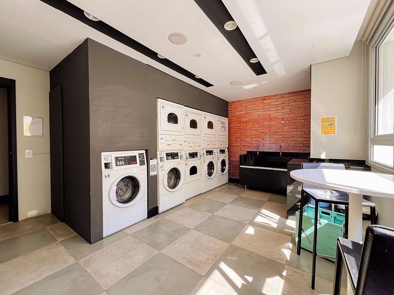 SkyLoft-Estúdio Novo C/ Vaga| Wifi | Prox Paulista