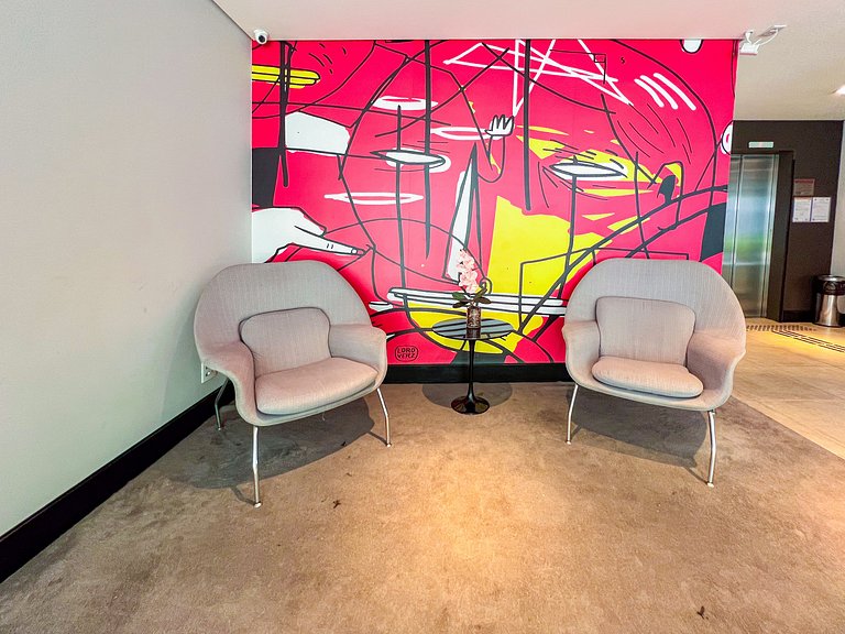 SkyLoft-Estúdio Novo C/ Vaga| Wifi | Prox Paulista