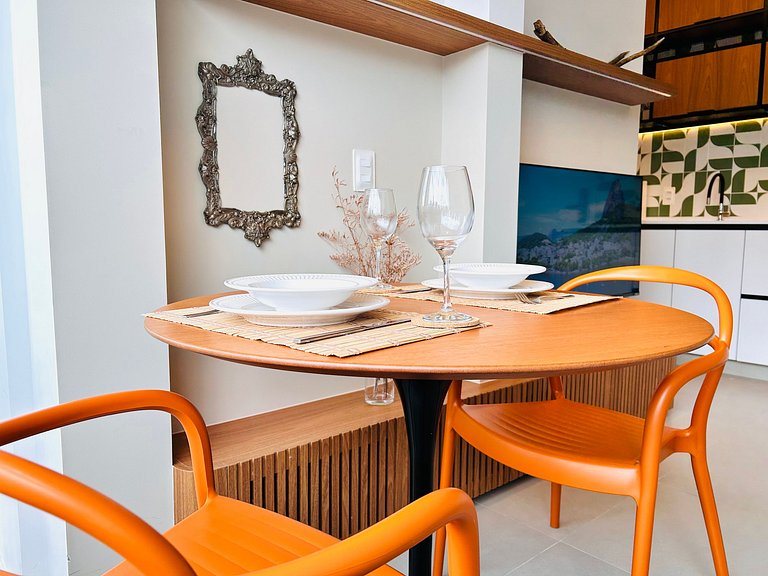 Refuge Vila Olímpia - apto 2 quartos/piscina/Wi-Fi