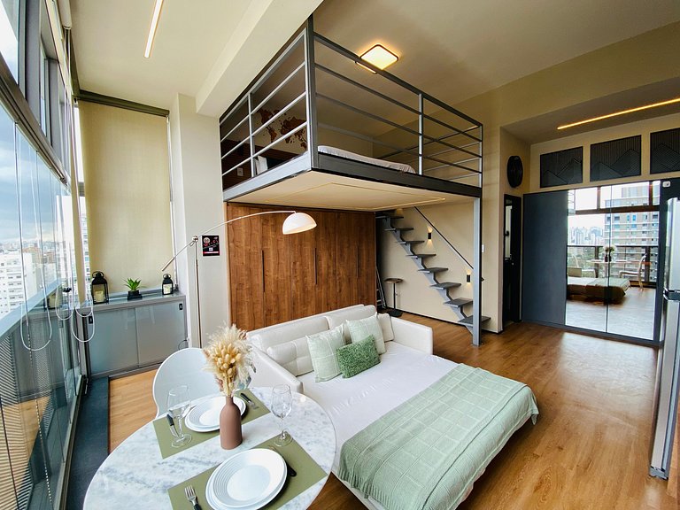 Skyview - Moema Novo C/ Vaga & Cozinha Prox. Metrô