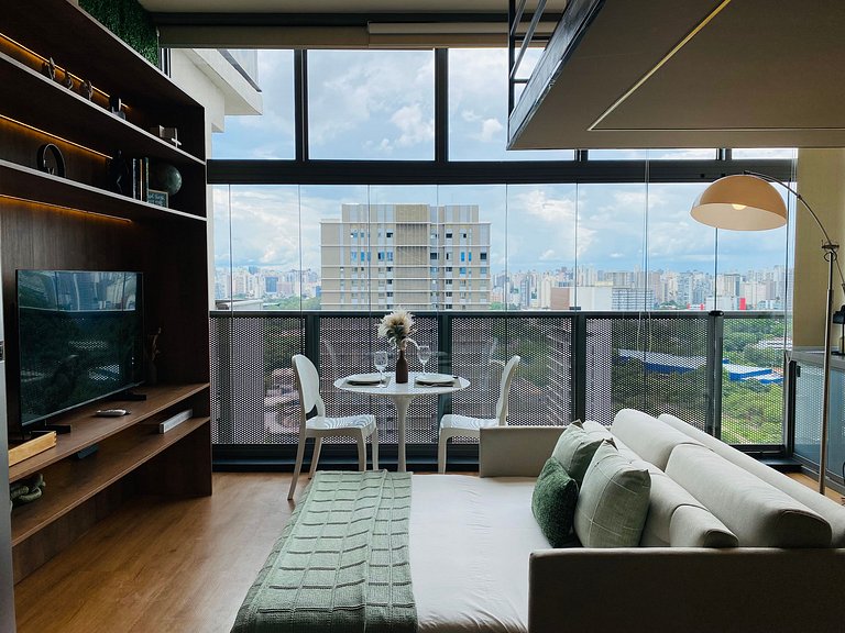 Skyview - Moema Novo C/ Vaga & Cozinha Prox. Metrô