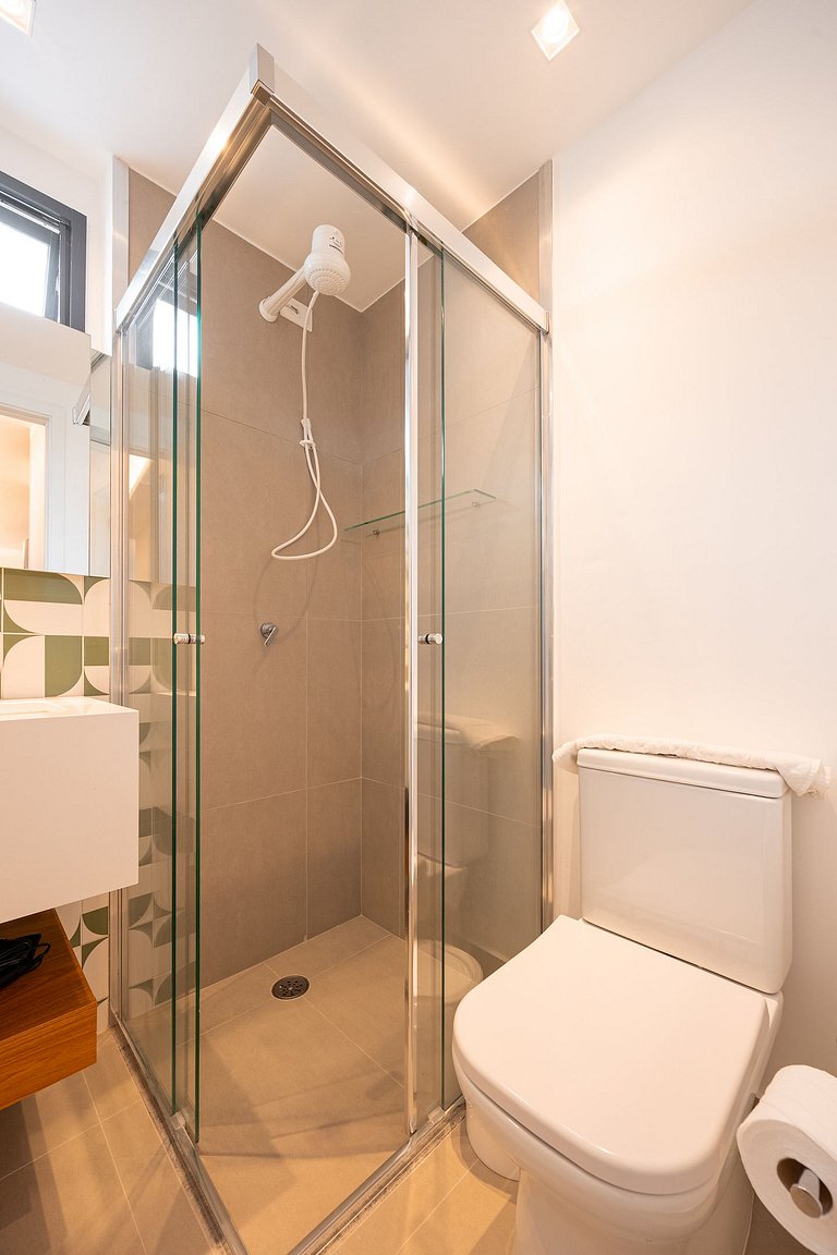 Refuge Vila Olímpia - apto 2 quartos/piscina/Wi-Fi