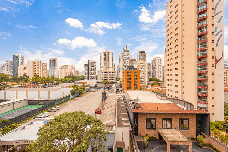 Refuge Vila Olímpia - apto 2 quartos/piscina/Wi-Fi