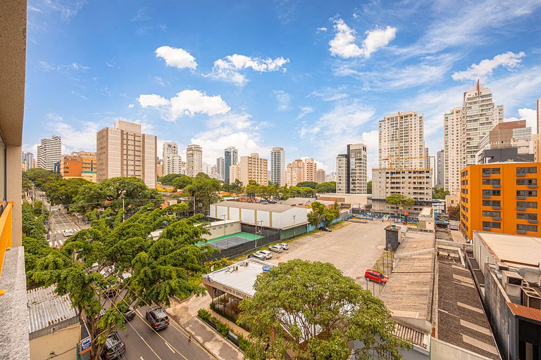 Refuge Vila Olímpia - apto 2 quartos/piscina/Wi-Fi