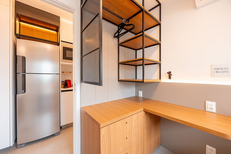 Refuge Vila Olímpia - apto 2 quartos/piscina/Wi-Fi