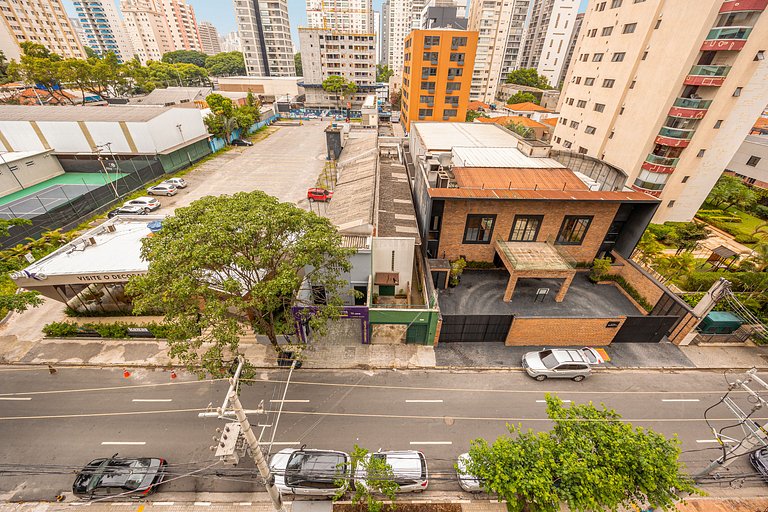 Refuge Vila Olímpia - apto 2 quartos/piscina/Wi-Fi