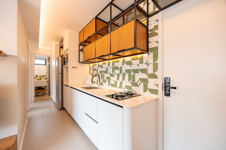 Refuge Vila Olímpia - apto 2 quartos/piscina/Wi-Fi