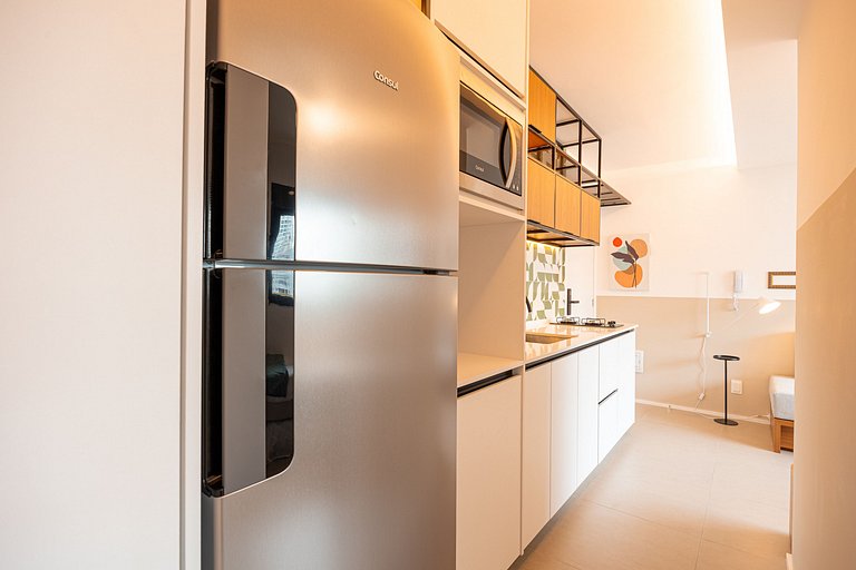 Refuge Vila Olímpia - apto 2 quartos/piscina/Wi-Fi