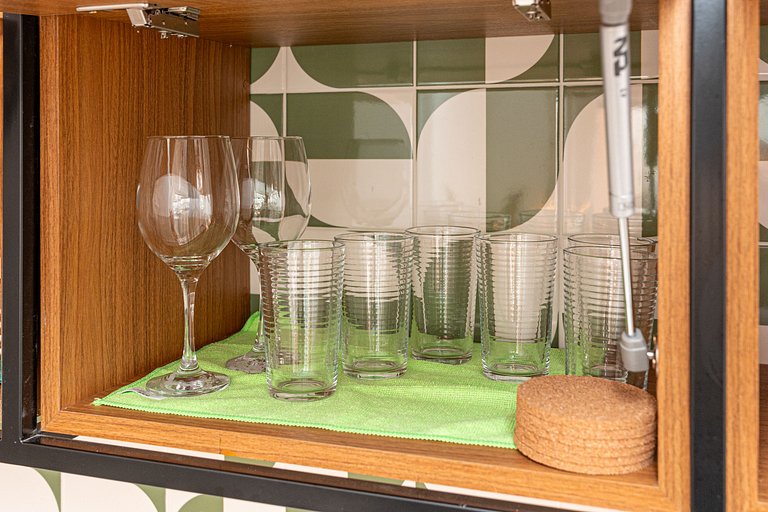 Refuge Vila Olímpia two-bedroom with pool Wi-Fi