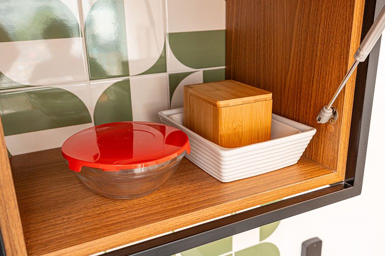 Refuge Vila Olímpia two-bedroom with pool Wi-Fi