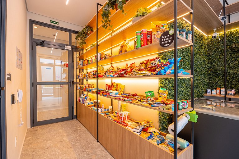 Refuge Vila Olímpia two-bedroom with pool Wi-Fi